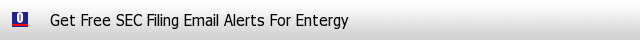 Entergy SEC Filings Email Alerts image
