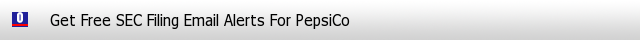PepsiCo SEC Filings Email Alerts image